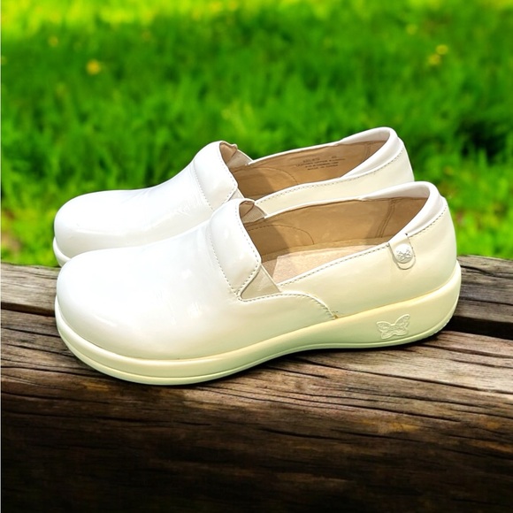 Alegria Keli Pro Women’s Size 9 White Walking Slip On Clogs. - Picture 3 of 7